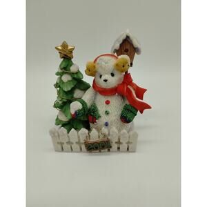 Cherished Teddies - Erika - #865036- Date 2001 Limited Edition Christmas
